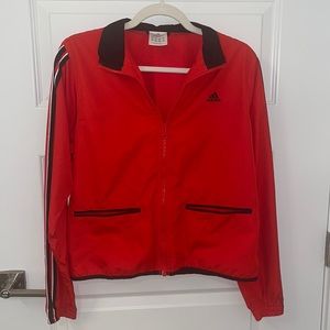 Adidas windbreaker size large